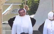 У Харкові активісти "повісили авторів" рішення про повернення проспекту Жукова (відео)