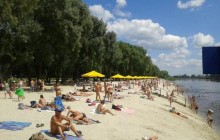 В Чернигове запретили купаться на центральном пляже