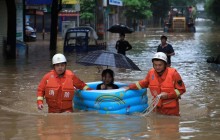 Жертвами сильних дощів у Китаї стали троє людей