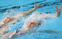 Синхронистки Федина и Савчук принесли Украине первую медаль на ЧМ по водным видам спорта