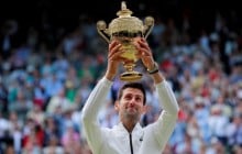 Сербский теннисист Джокович защитил титул на Уимблдоне (видео)