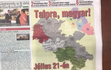 MFA Ukraine accuses Hungarians' Union of separatism over altered map publication