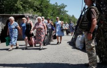 На КПВВ «Майорское» в день выборов ищут взрывчатку, пропуск людей приостановлен