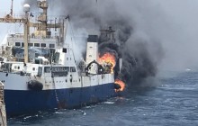Two Ukrainian sailors die after Ukrainian fishing vessel catches fire off Mauritania coast