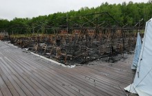 В Росії згорів наметовий табір, в якому перебувало майже 200 дітей (фото)