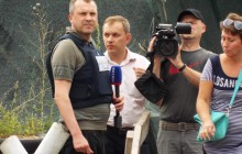 В Станице Луганской заметили мужа российской пропагандистки Скабеевой
