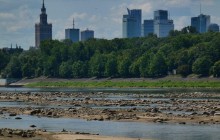 В Польщі через спеку міліють річки