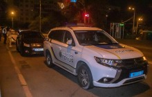 У Києві п'яний прокурор їздив за кермом і втік від поліції у кущі (фото, відео)