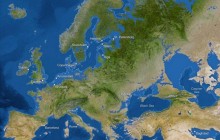 Почти весь юг Украины окажется под водой: журнал смоделировал карту Земли без ледников (фото)