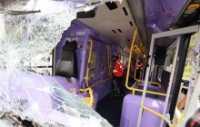 У Гонконзі зіткнулися два двоповерхових автобуси: постраждали понад 70 людей