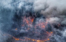 У 5 регіонах Росії запроваджено режим НС через масштабні лісові пожежі, дим може дійти до Москви