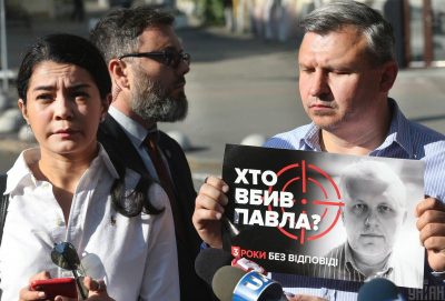 Pictures Rally on three-year anniversary of Pavel Sheremet assassination in Kyiv 20 July 2019