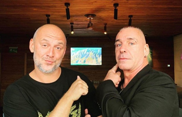 Потап і соліст Rammstein зустрілися в Києві (фото)