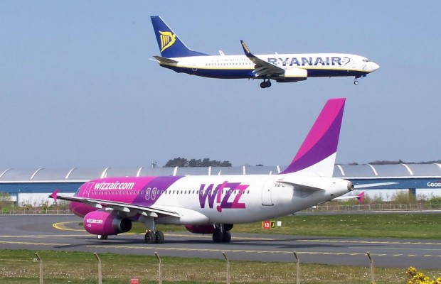Ryanair ввів спецтарифи з Києва для пасажирів скасованих рейсів Wizz Air