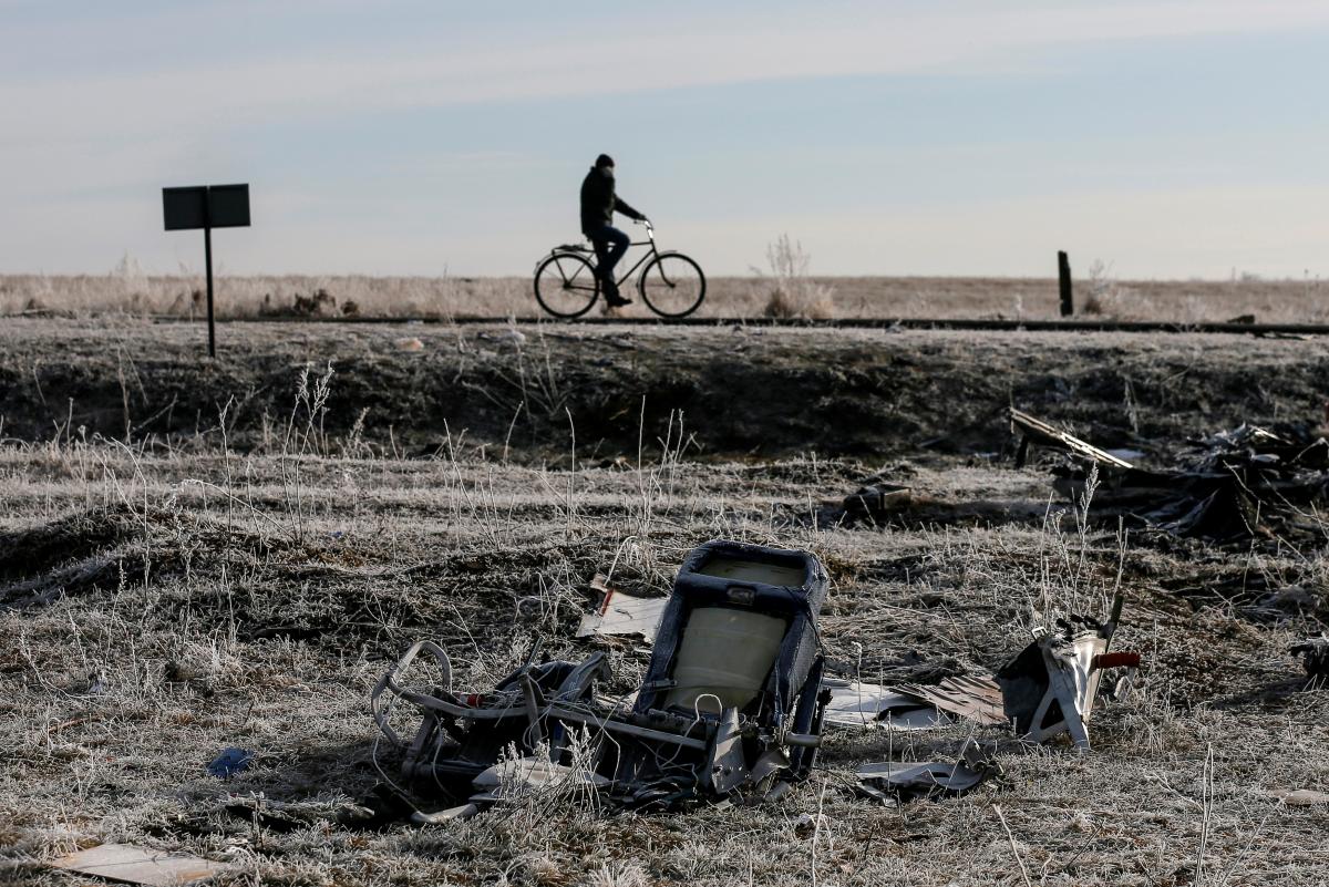 Самолет рейса MH17 был сбит в 2014 году над оккупированной РФ территорией Донецкой области / REUTERS