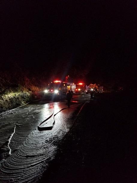 Фото: Courtesy Facebook: Hoopa Fire and Office of Emergency Services Фото: Courtesy Facebook: Hoopa Fire and Office of Emergency Services