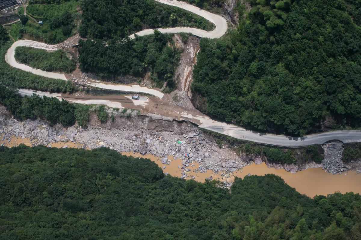 Последствия тайфуна в Китае / REUTERS