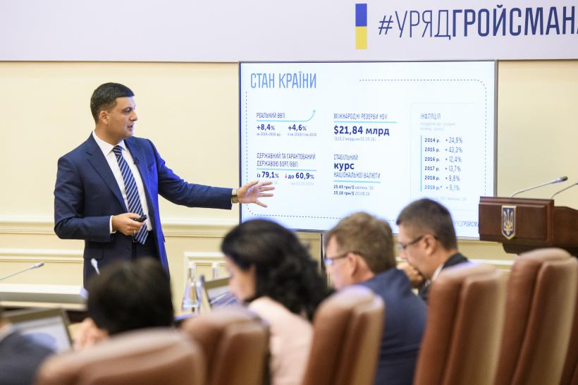 Грасман рассказал, какой оставляет страну следующему правительству / фото kmu.gov.ua Грасман рассказал, какой оставляет страну следующему правительству / фото kmu.gov.ua