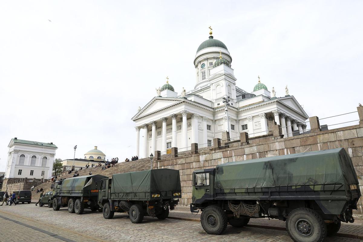 До візиту Путіна столична влада перекрила низку вулиць і викликала силовиків з інших регіонів / Фото: Irene Stachon, Yle До візиту Путіна столична влада перекрила низку вулиць і викликала силовиків з інших регіонів / Фото: Irene Stachon, Yle