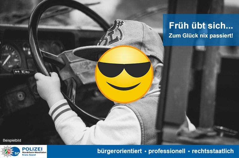 Хлопець поцупив Volkswagen Golf з автоматичною коробкою передач / фото Polizei NRW Soest Хлопець поцупив Volkswagen Golf з автоматичною коробкою передач / фото Polizei NRW Soest