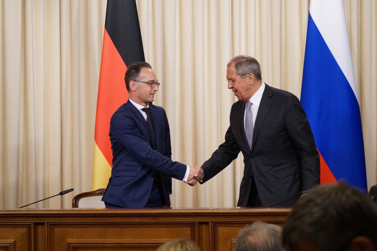 Лавров і Маас влаштували публічну перепалку в Москві / МЗС Росії Лавров і Маас влаштували публічну перепалку в Москві / МЗС Росії