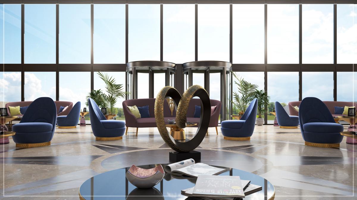 Конференц-центр в будущем отеле / Фото Rixos Hotel Конференц-центр в будущем отеле / Фото Rixos Hotel