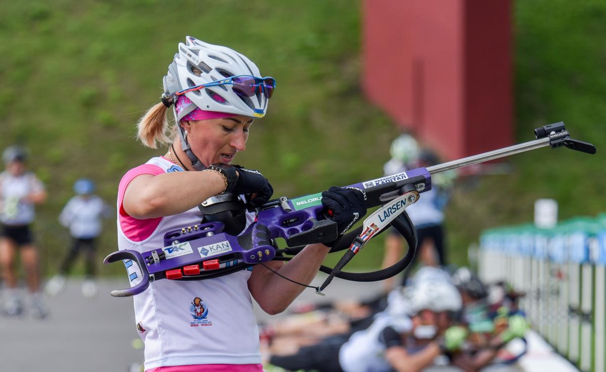 Валентина Семеренко закрыла все мишени / фото: biathlon.com.ua Валентина Семеренко закрыла все мишени / фото: biathlon.com.ua