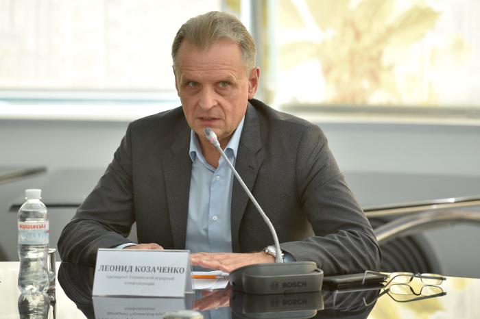 президент Української аграрної конфедерації Леонід Козаченко президент Української аграрної конфедерації Леонід Козаченко