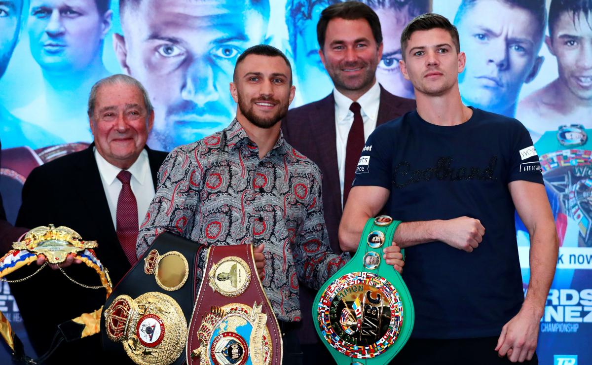 Василь Ломаченко і Люк Кемпбелл / REUTERS