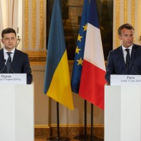 Zelensky talks to Macron by phone ahead of Normandy summit in Paris
