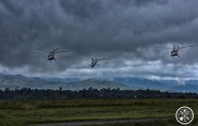 В тропической тьме: украинские военные пилоты в Конго отработали ночные полеты (фото)