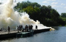 На Житомирщині пройшли навчання військових в умовах, наближених до бойових (фото)