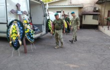 На Донбассе простились с четырьмя погибшими украинскими военными (фото)