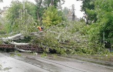 Через негоду в Україні знеструмлено 129 населених пунктів, найбільше - на Київщині