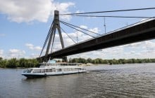 У Києві запустили новий маршрут річкового трамвая (фоторепортаж)