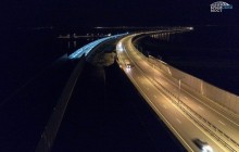 Оккупанты готовятся запустить поезда по Крымскому мосту (фото)