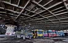CNN: У Києві розвалюється велетенська «літаюча тарілка» з космічної ери