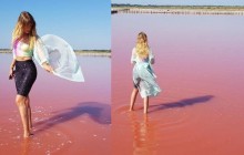Леся Никитюк удивила фото в гламурных велосипедках