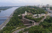 Kyiv plans to complete second stage of Volodymyrska Hill Park's reconstruction this fall