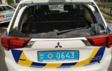 В Черновицкой области град разбил весь автопарк районной полиции (фото)