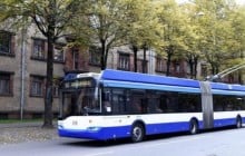 Рига планирует отказаться от троллейбусов и перейти на эко-автобусы