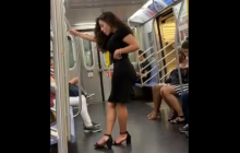 Дівчина зробила сексуальне фото в метро й прославилася (відео)
