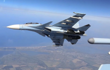 Российские Су-30СМ провели боевые пуски ракет над оккупированным Крымом