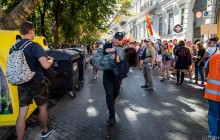 В Одессе во время Марша равенства полиция задержала троих человек (фоторепортаж)
