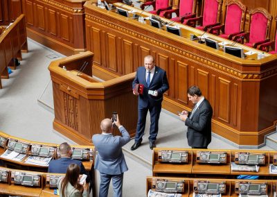 Фото Торжественное первое заседание Рады ІХ созыва 29 августа 2019