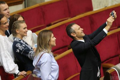 Фото Торжественное первое заседание Рады ІХ созыва 29 августа 2019