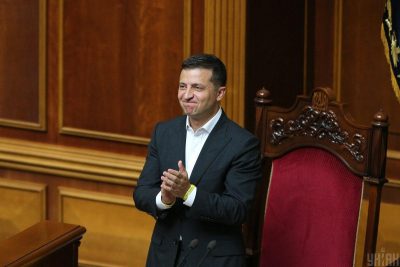 Фото Торжественное первое заседание Рады ІХ созыва 29 августа 2019