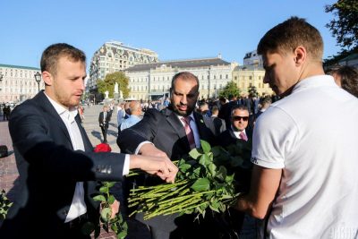 Фото Мероприятия ко Дню памяти защитников Украины в Киеве 29 августа 2019