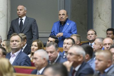 Фото Торжественное первое заседание Рады ІХ созыва 29 августа 2019