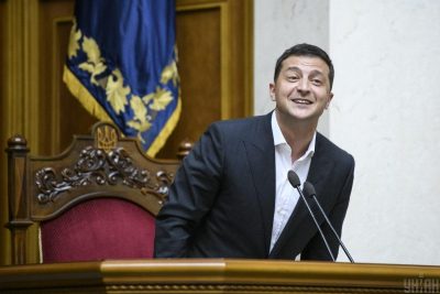 Фото Торжественное первое заседание Рады ІХ созыва 29 августа 2019